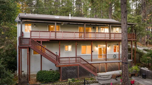 a view of building with large window and entryway
