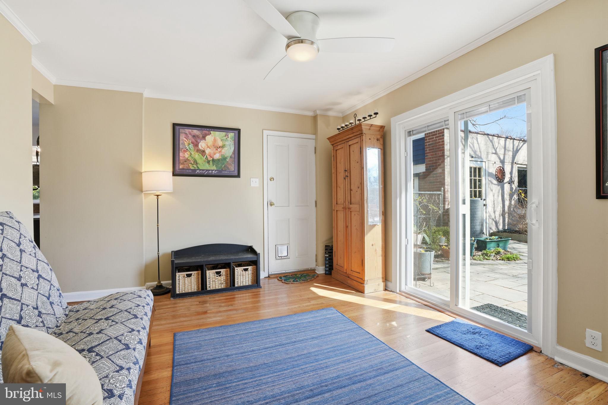 7791 Spring Avenue Elkins Park, PA 19027 - Photo 12 of 33 a living room with furniture and wooden floor