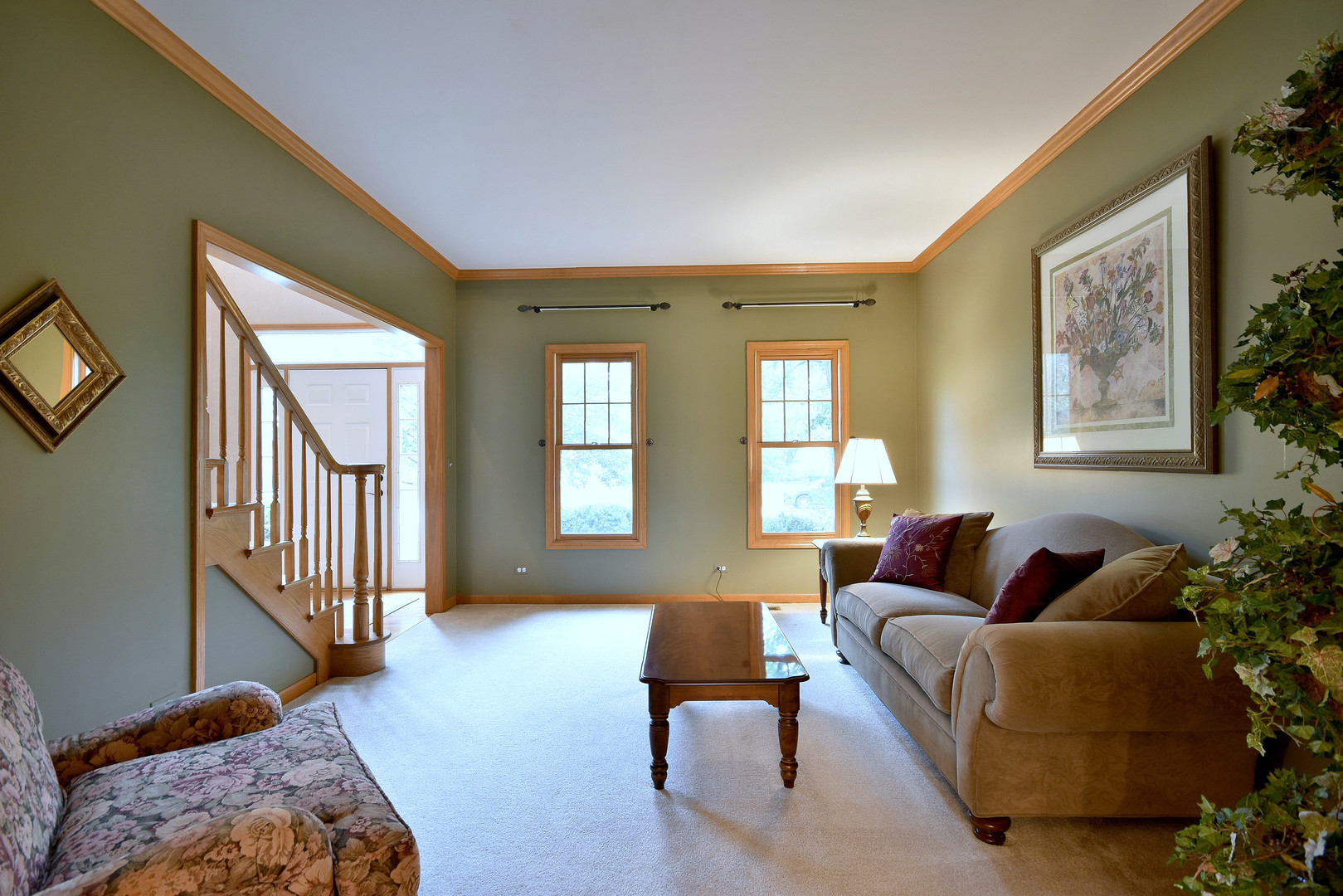 448 Lewis Road Geneva, IL 60134 - Photo 13 of 52 a living room with furniture and a window