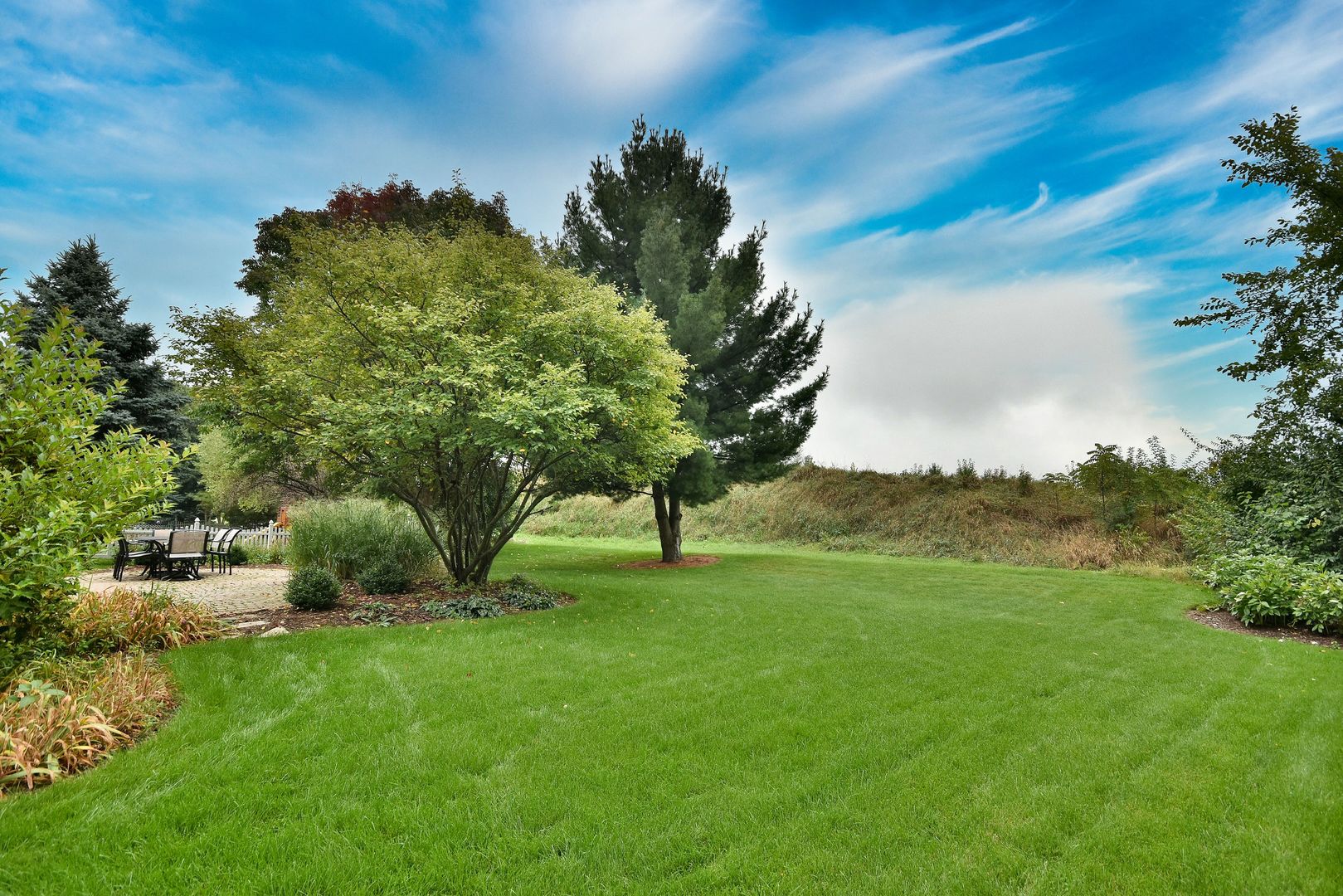448 Lewis Road Geneva, IL 60134 - Photo 46 of 52 a view of a garden with a tree
