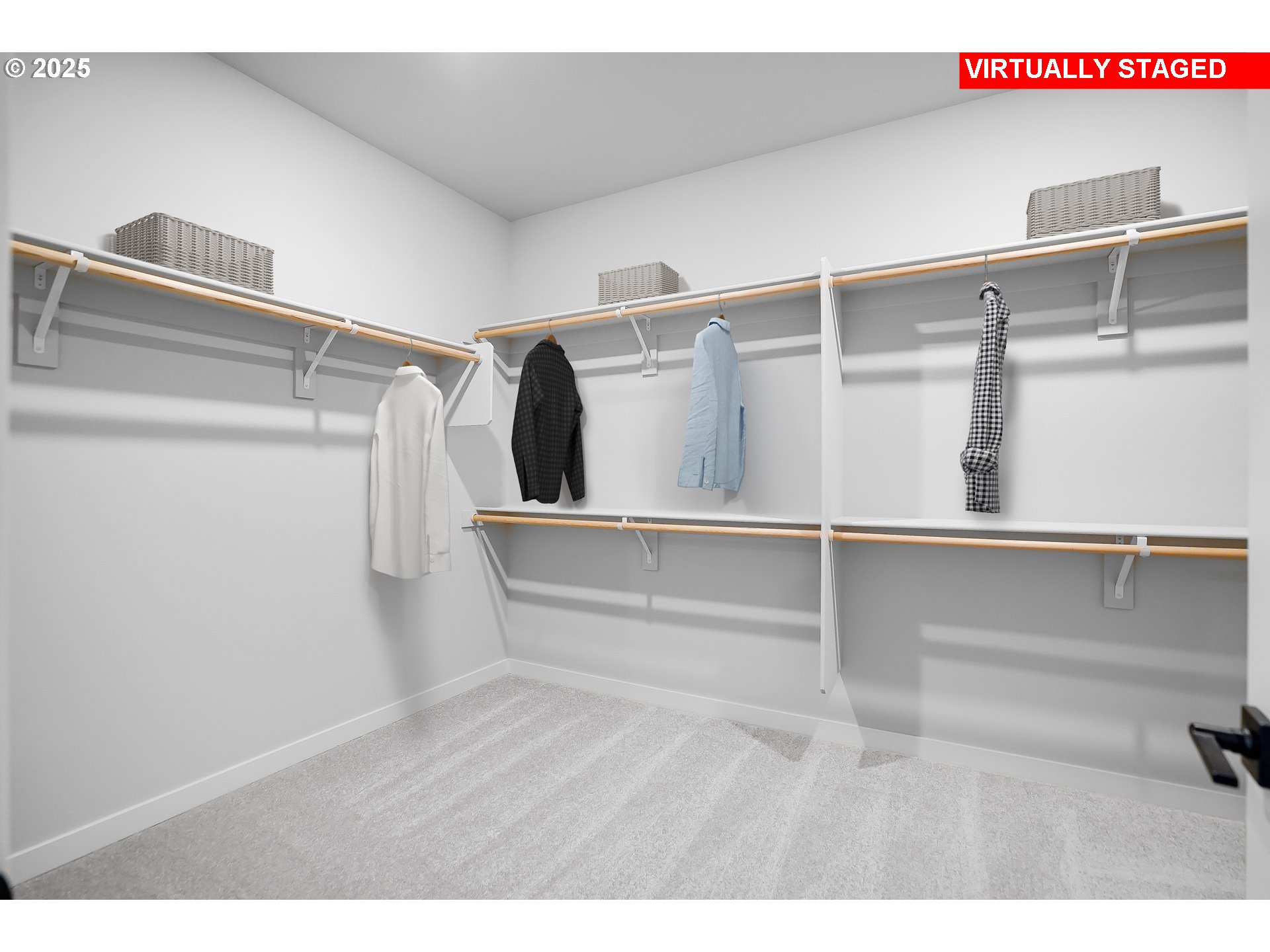 5359 North 87th Avenue Camas, WA 98607 - Photo 22 of 29 a view of an empty walk in closet