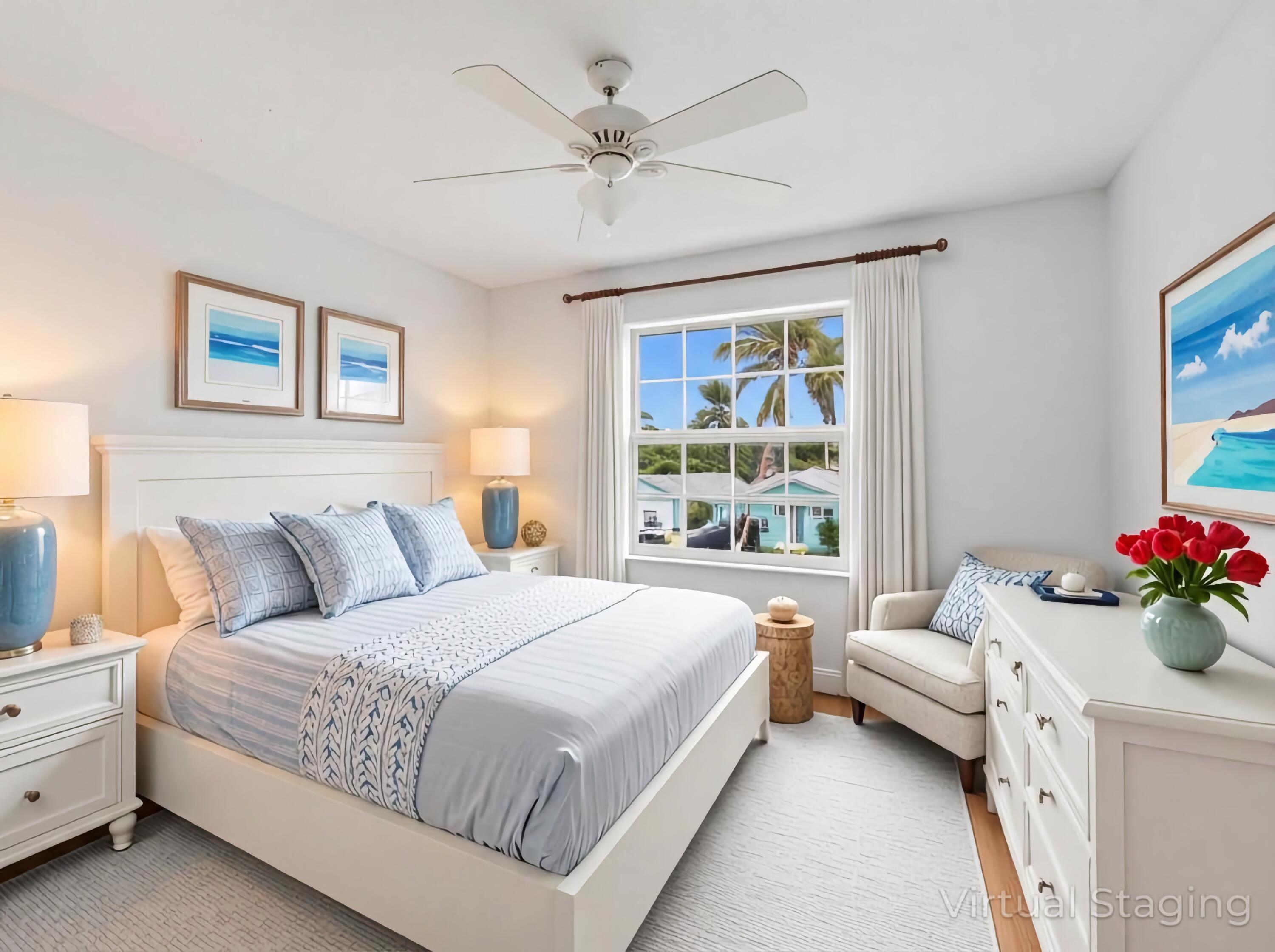 9322 Southeast Athena Street Hobe Sound, FL 33455 - Photo 47 of 69 Bedroom 4 Staged