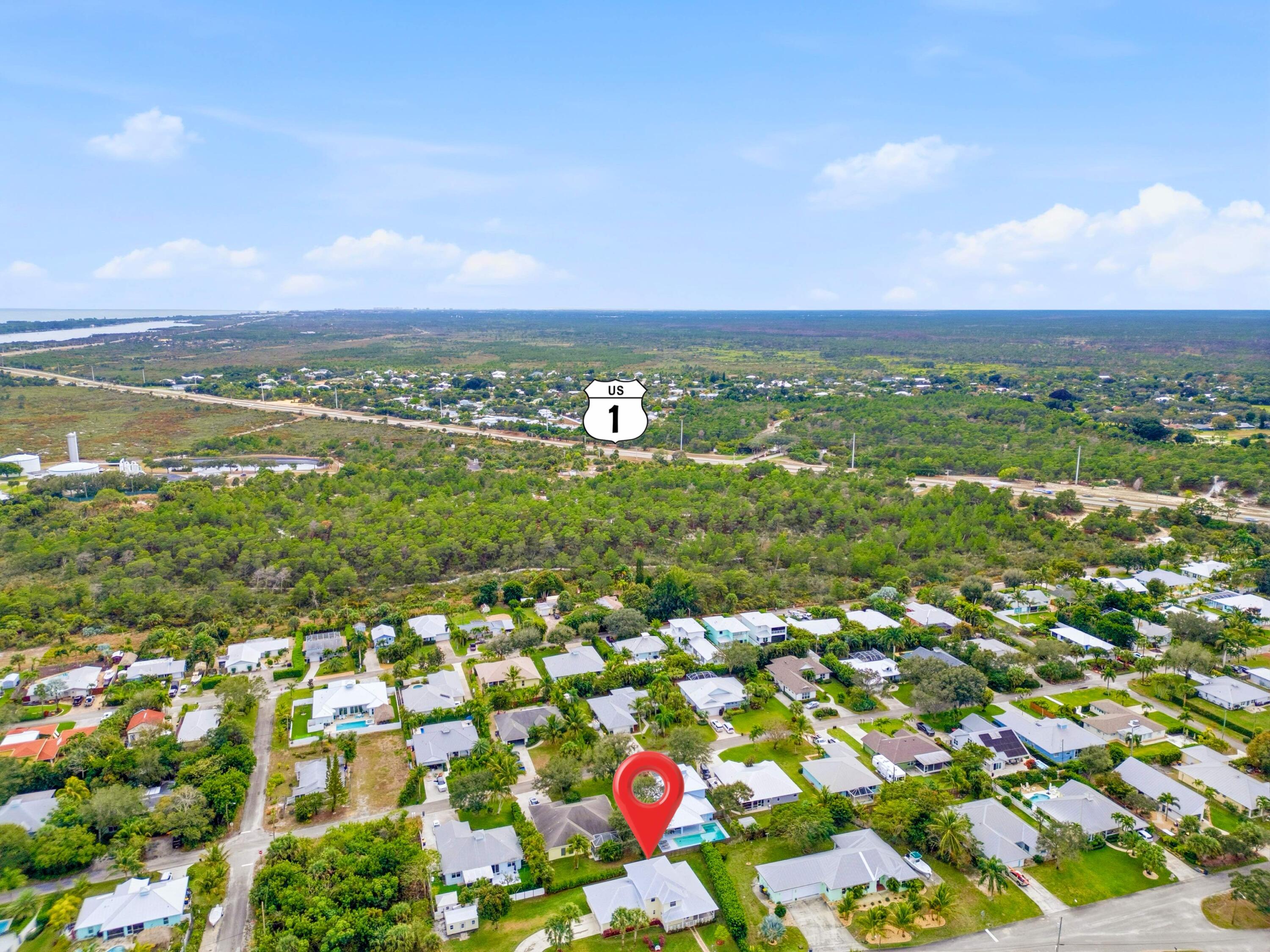 9322 Southeast Athena Street Hobe Sound, FL 33455 - Photo 60 of 69 Panoramic to South