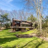 a view of swimming pool with garden