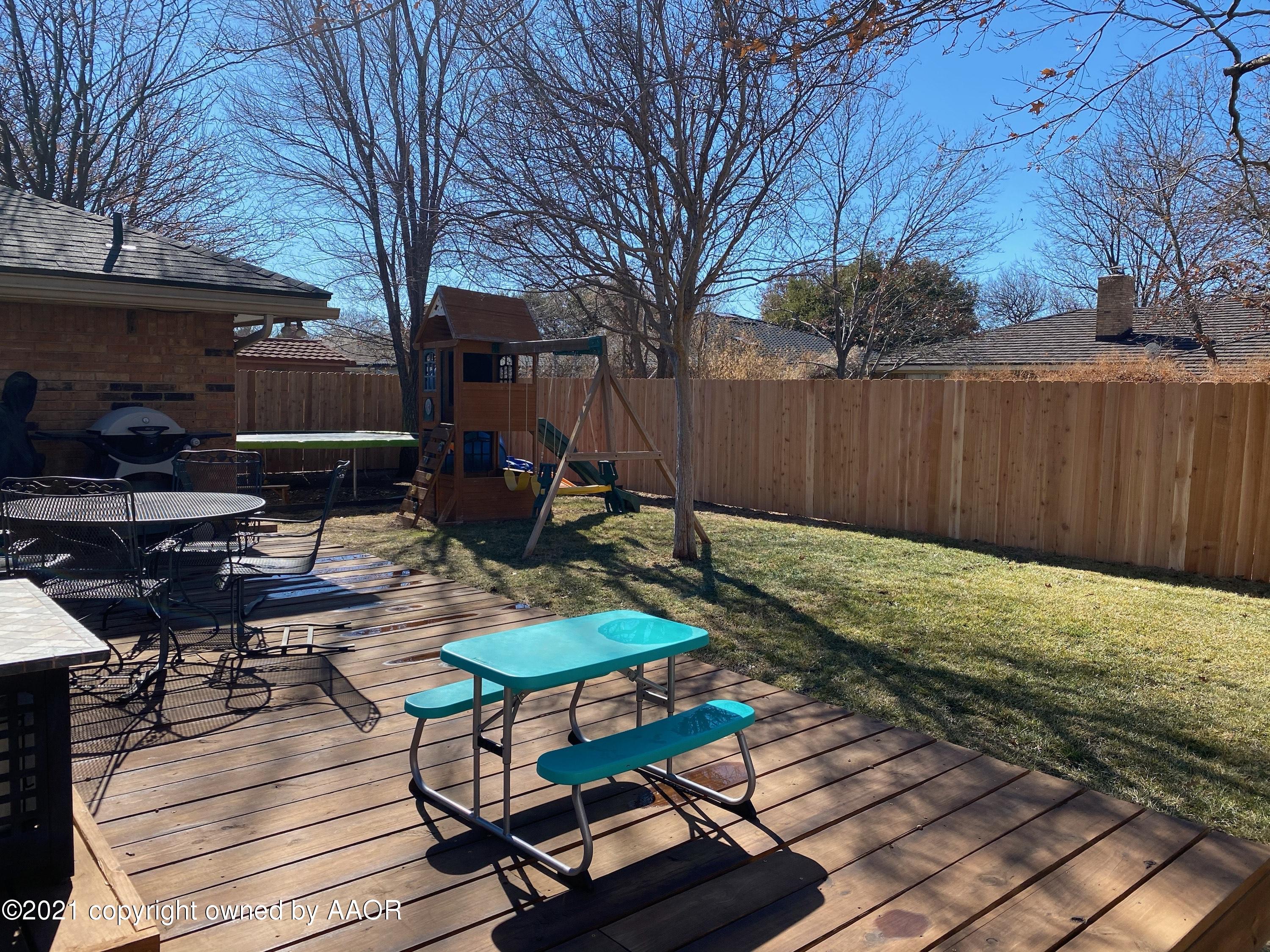 3710 Rutson Drive Amarillo, TX 79109 - Photo 47 of 48 New Fence