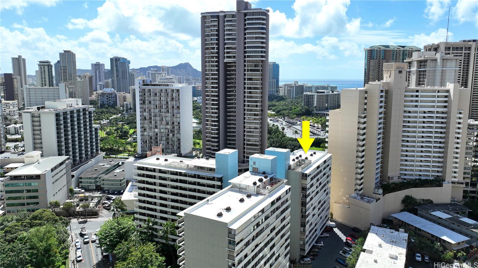 425 Ena Road, Unit B501 Honolulu, HI 96815 - Photo 15 of 16 a view of city with patio