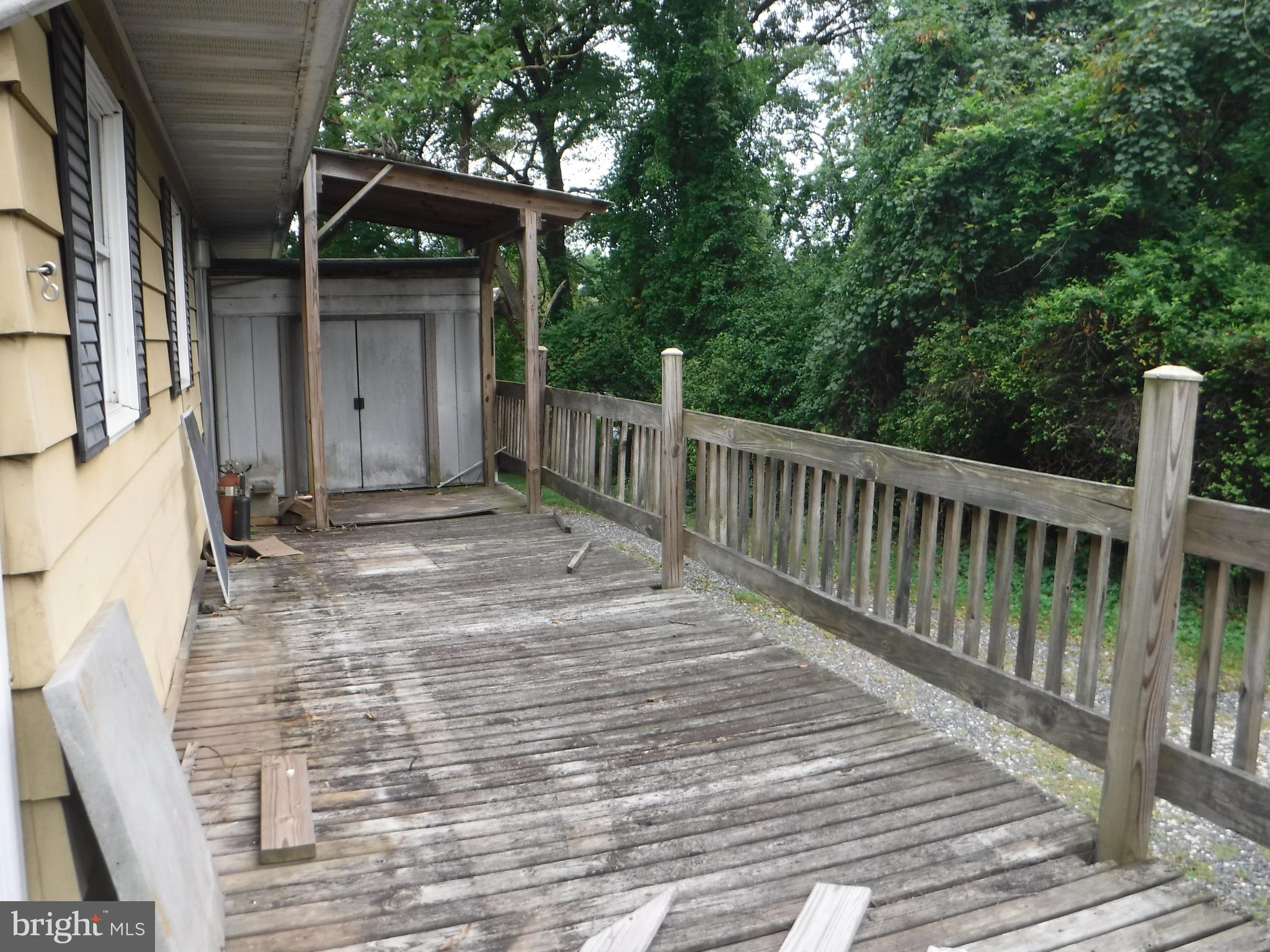 6950 Ridge Road Hanover, MD 21076 - Photo 8 of 29 Deck/Rear of Housee