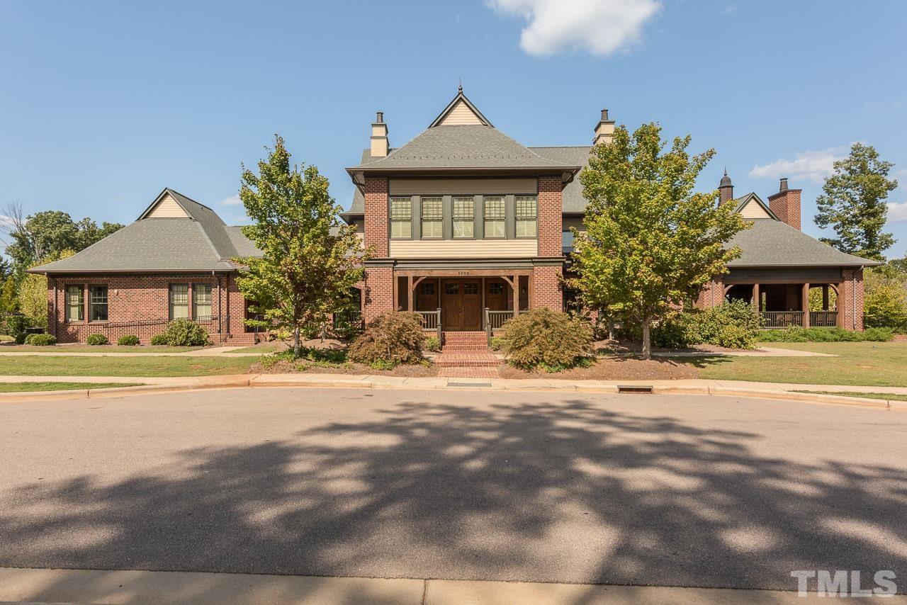 114 Willow View Lane Apex, NC 27539 - Photo 39 of 40 a front view of a house with a garden