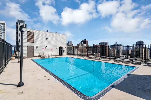a view of swimming pool from a terrace