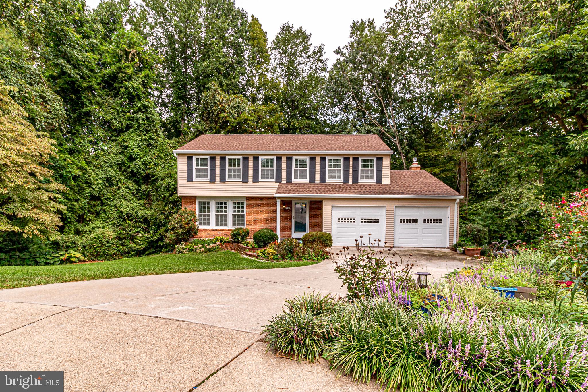 8301 Old Tree Court Springfield, VA 22153 - Photo 2 of 30 Beautiful flowering garden