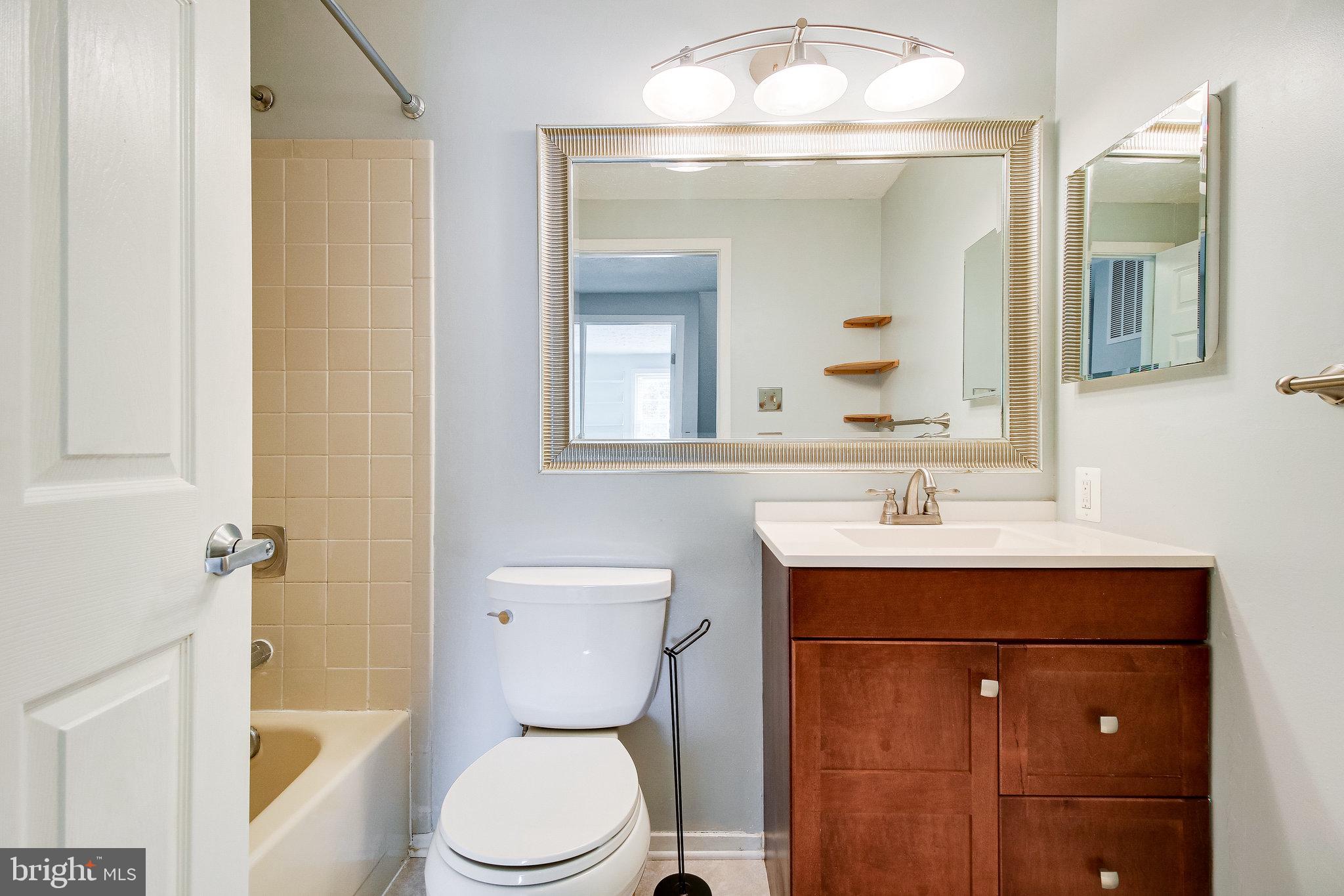 8301 Old Tree Court Springfield, VA 22153 - Photo 25 of 30 Updated hall bathroom