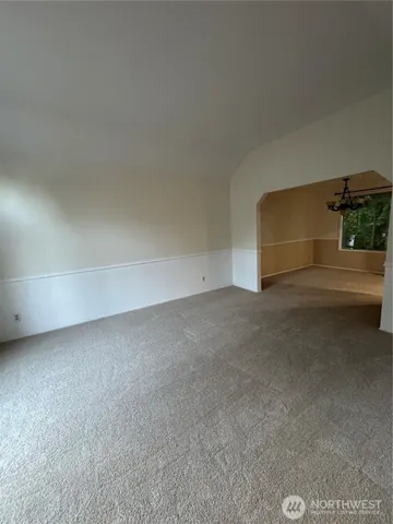 a view of empty room