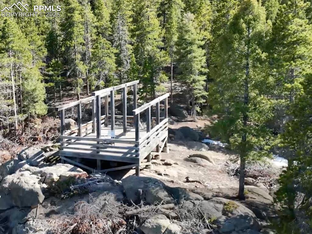 12350 Powhatan Trail Conifer, CO 80433 - Photo 14 of 19 Observation platform atop Riley's Peak