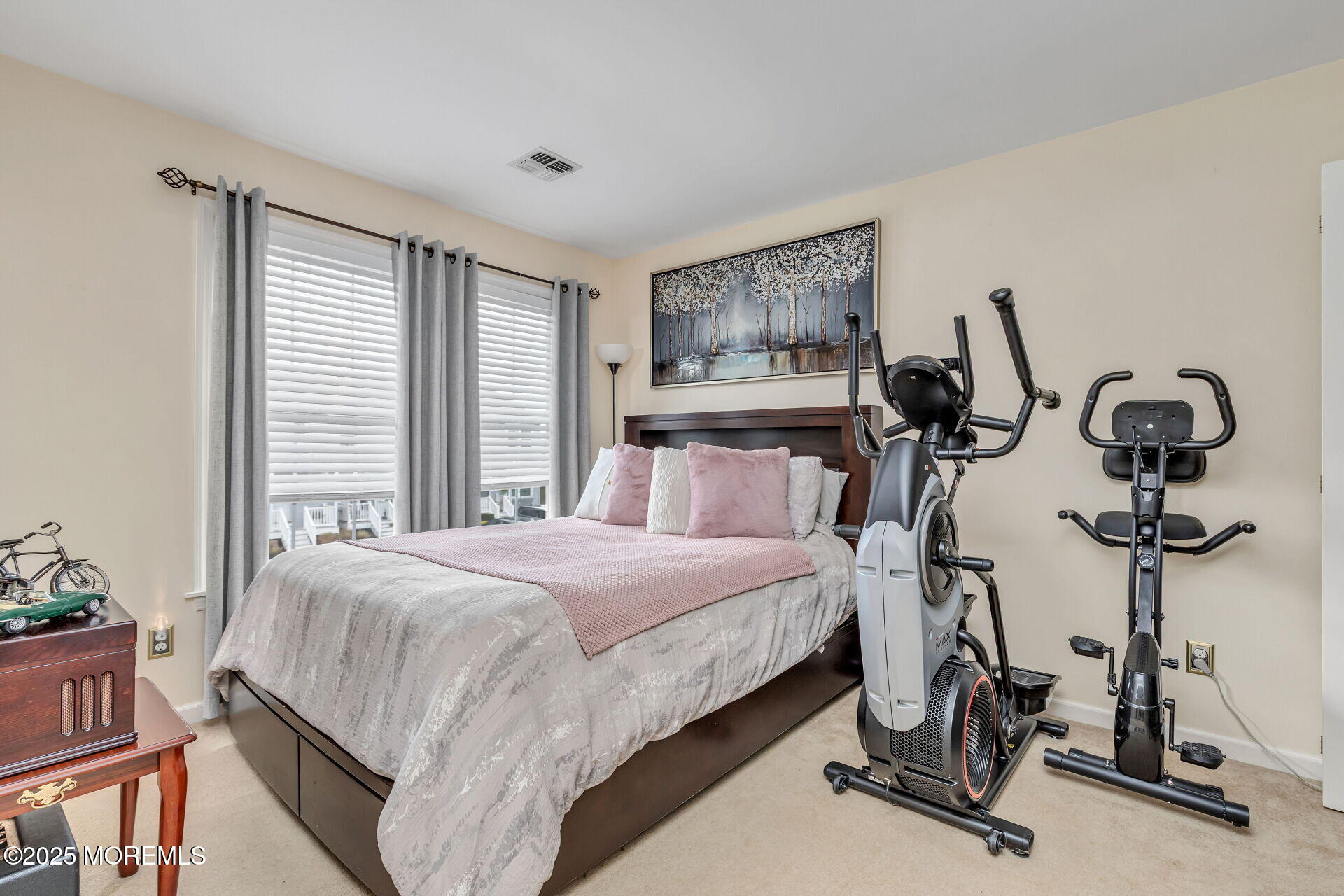 60 County Road, Unit F32 Cliffwood, NJ 07721 - Photo 19 of 31 a bedroom with bed and large windows