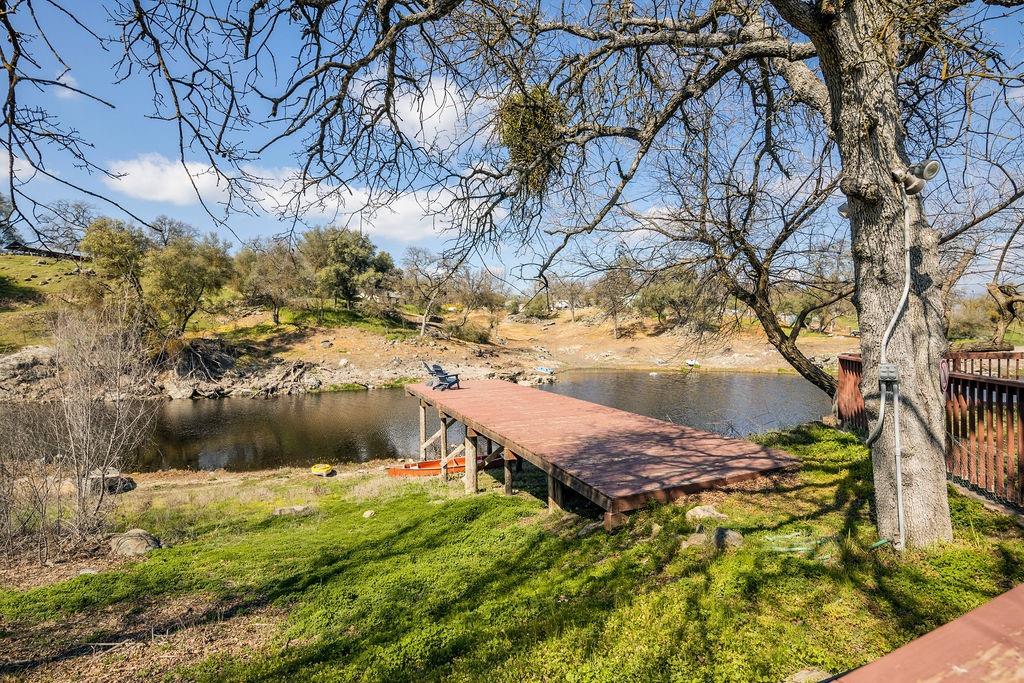 31315 Ruth Hill Road Squaw Valley, CA 93675 - Photo 54 of 85 Dock out onto lake. This is the only dock on the lake. Water is very low right now.