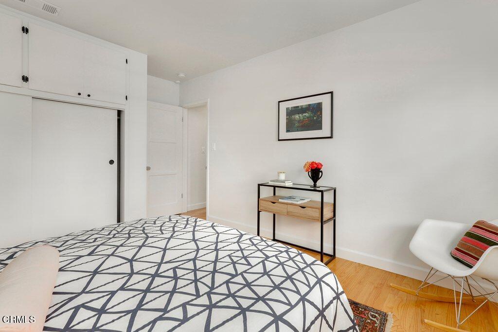 1323 Brampton Road Los Angeles, CA 90041 - Photo 14 of 44 a bedroom with a bed and a table in it