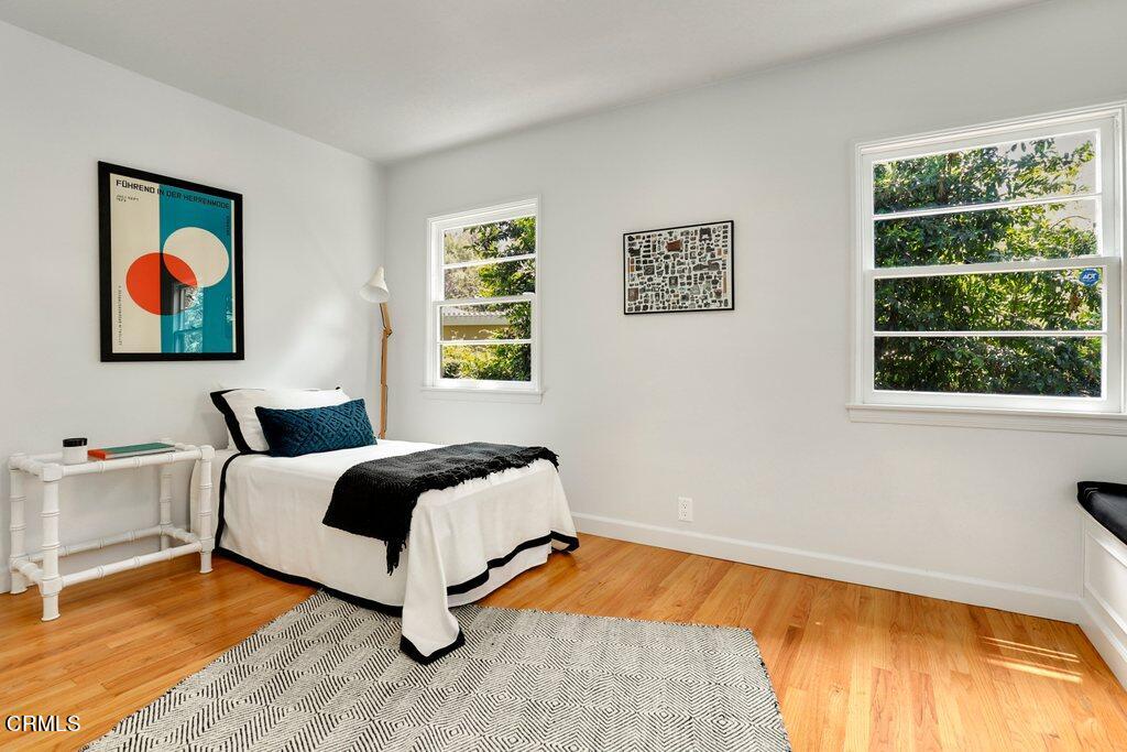 1323 Brampton Road Los Angeles, CA 90041 - Photo 20 of 44 a spacious bedroom with a bed and a window