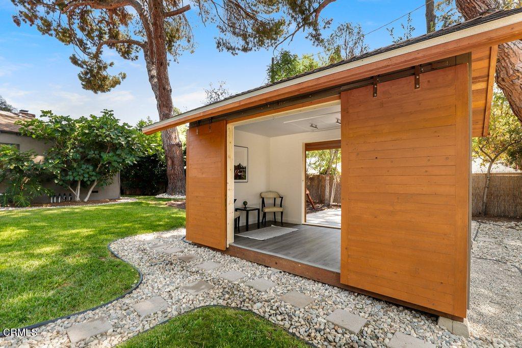 1323 Brampton Road Los Angeles, CA 90041 - Photo 36 of 44 a view of a porch with a yard