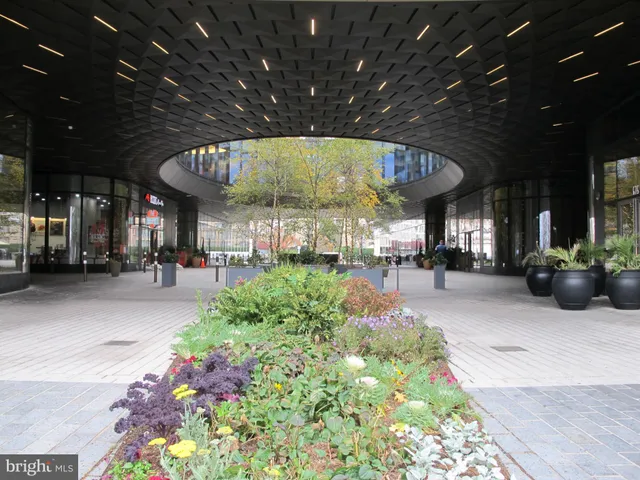 a view of a large building with a balcony