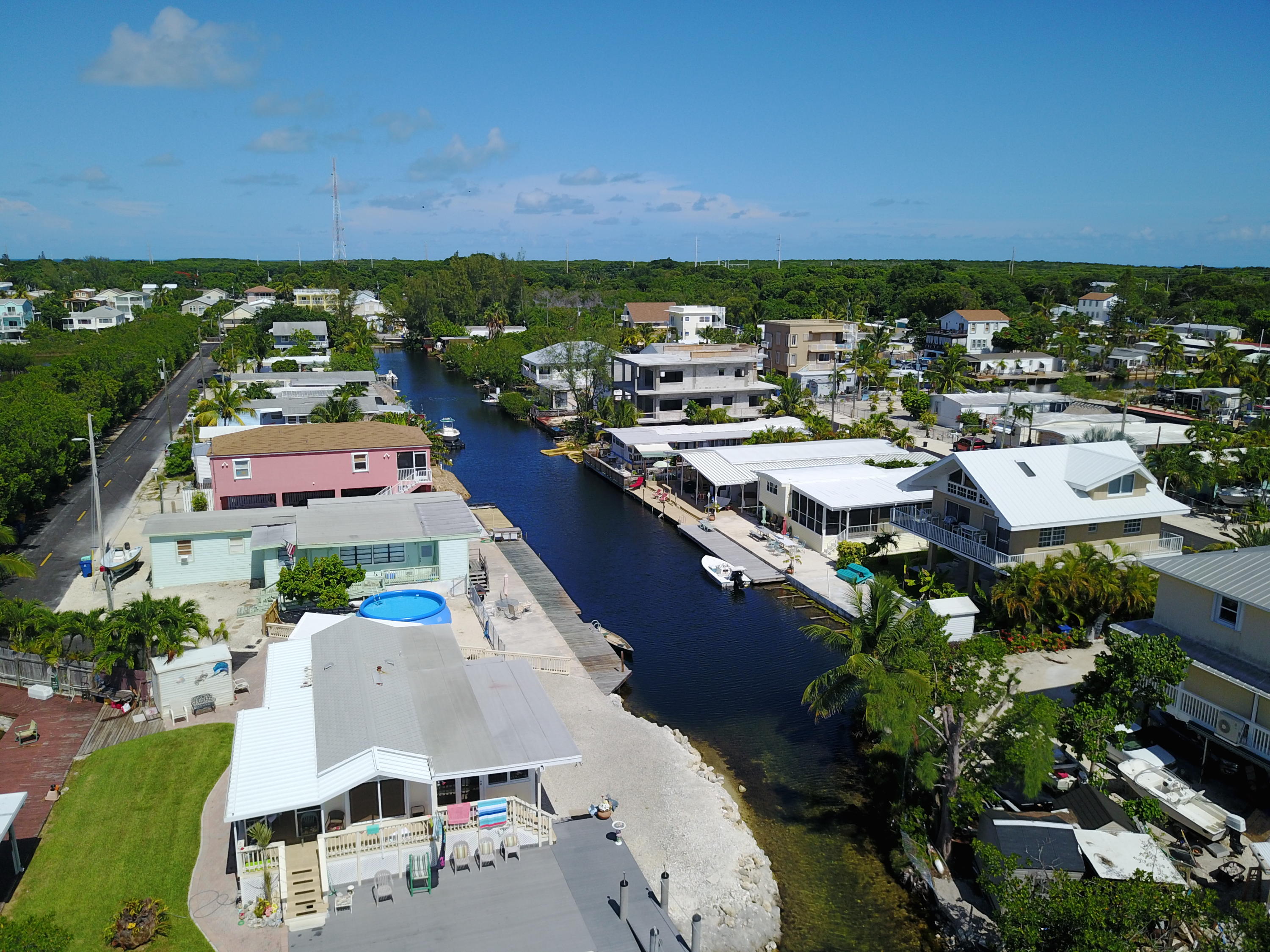 29 Osprey Road Key Largo, FL 33037 - Photo 14 of 14 Birdseye of canal