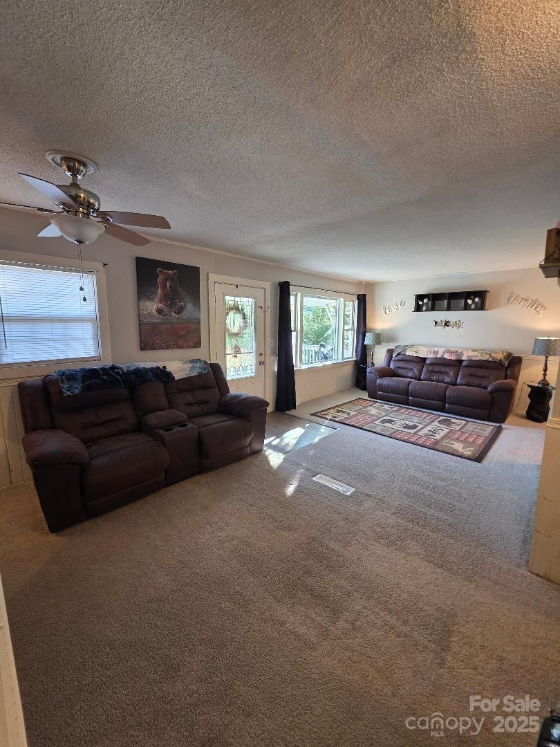 26 Azalea Road Arden, NC 28704 - Photo 20 of 26 a living room with furniture a ceiling fan and a window