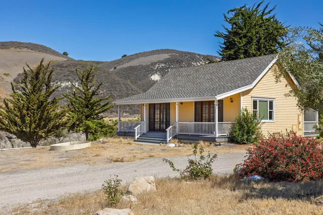 a view of a house with a patio