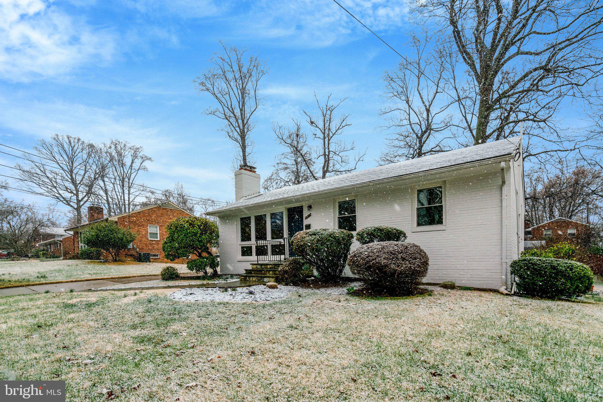 5417 Juliet Street Springfield, VA 22151 - Photo 2 of 46 a view of a house with backyard