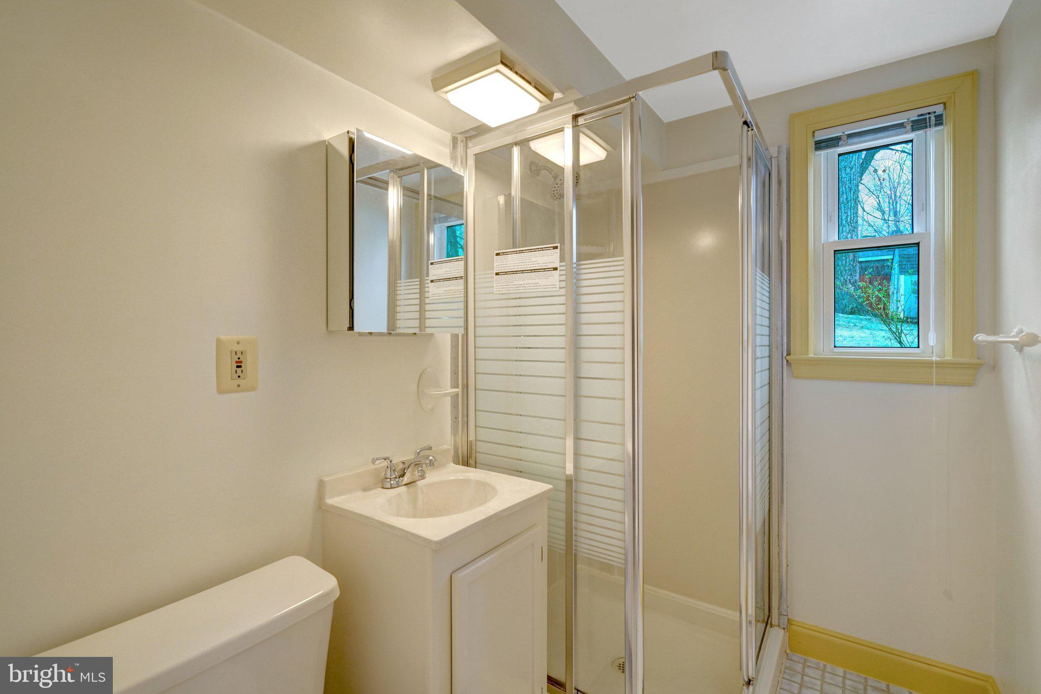 5417 Juliet Street Springfield, VA 22151 - Photo 35 of 46 a bathroom with a sink and a mirror