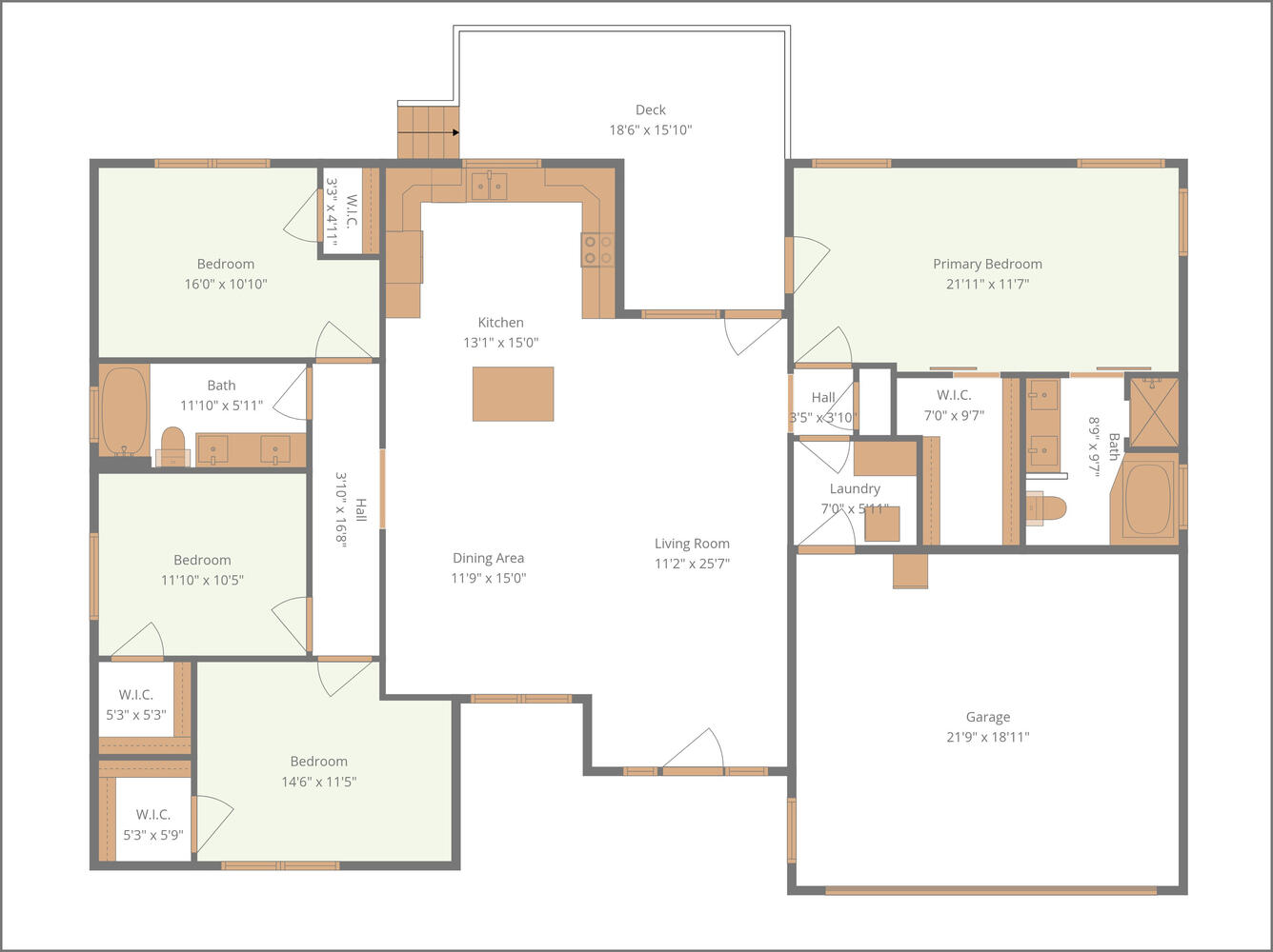 8 Butterfly Street Wimberley, TX 78676 - Photo 27 of 27 View of home floor plan