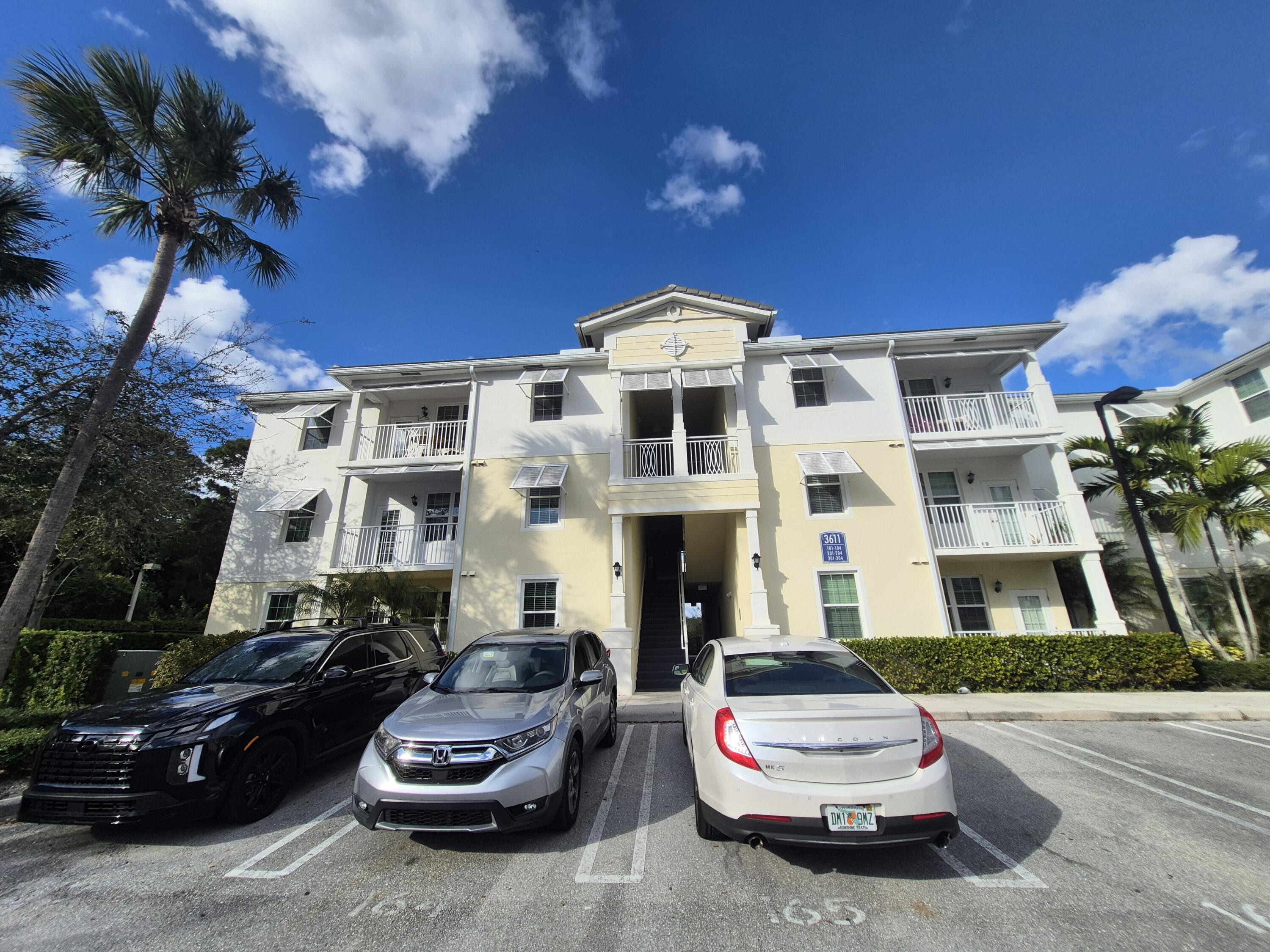 a car parked in front of a house