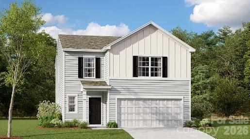 141 Spotted Way Troutman, NC 28166 - Photo 1 of 28 a view of front of house with a yard