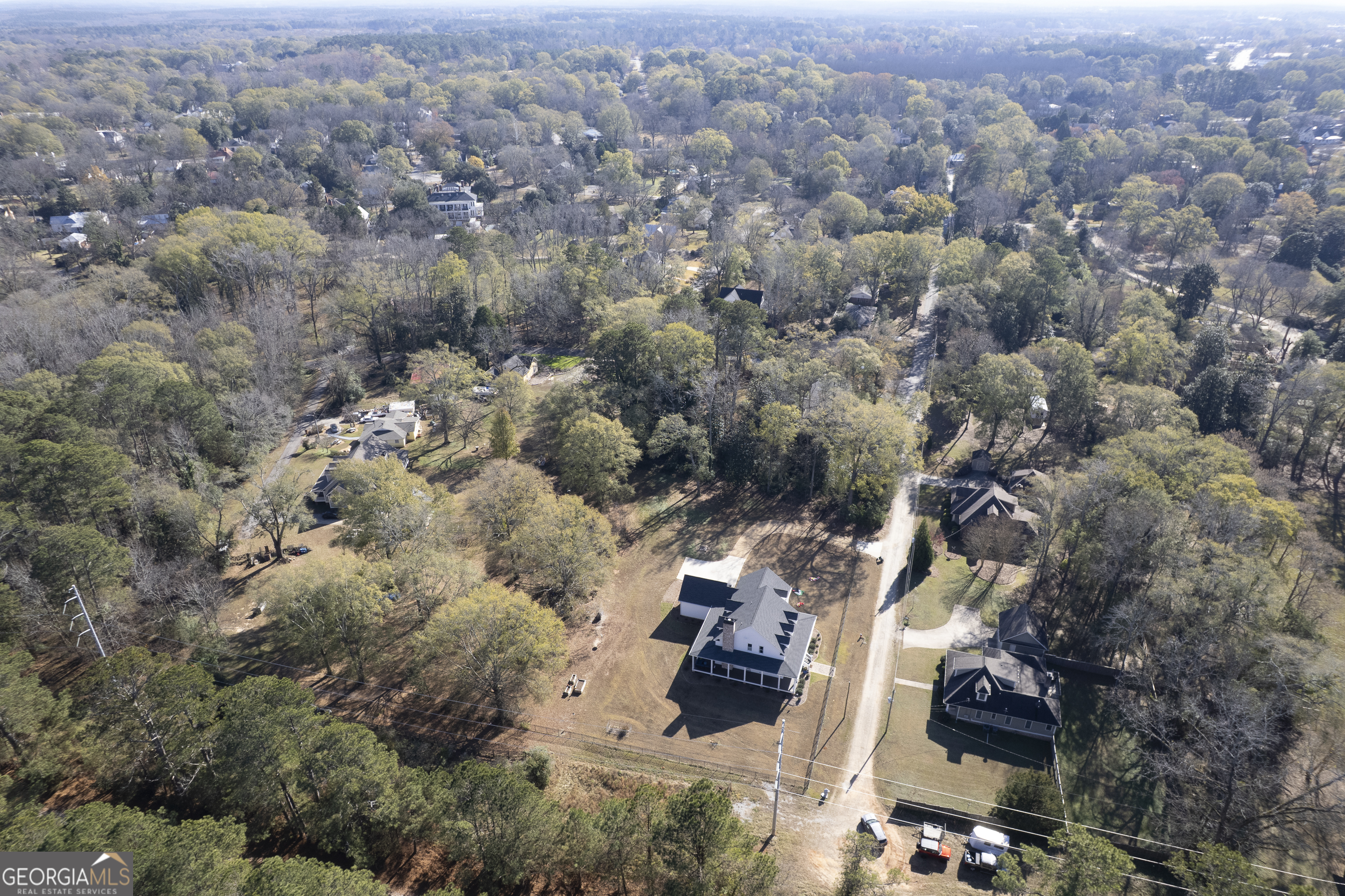 855 Jasper Street Madison, GA 30650 - Photo 46 of 46 an aerial view of multiple house