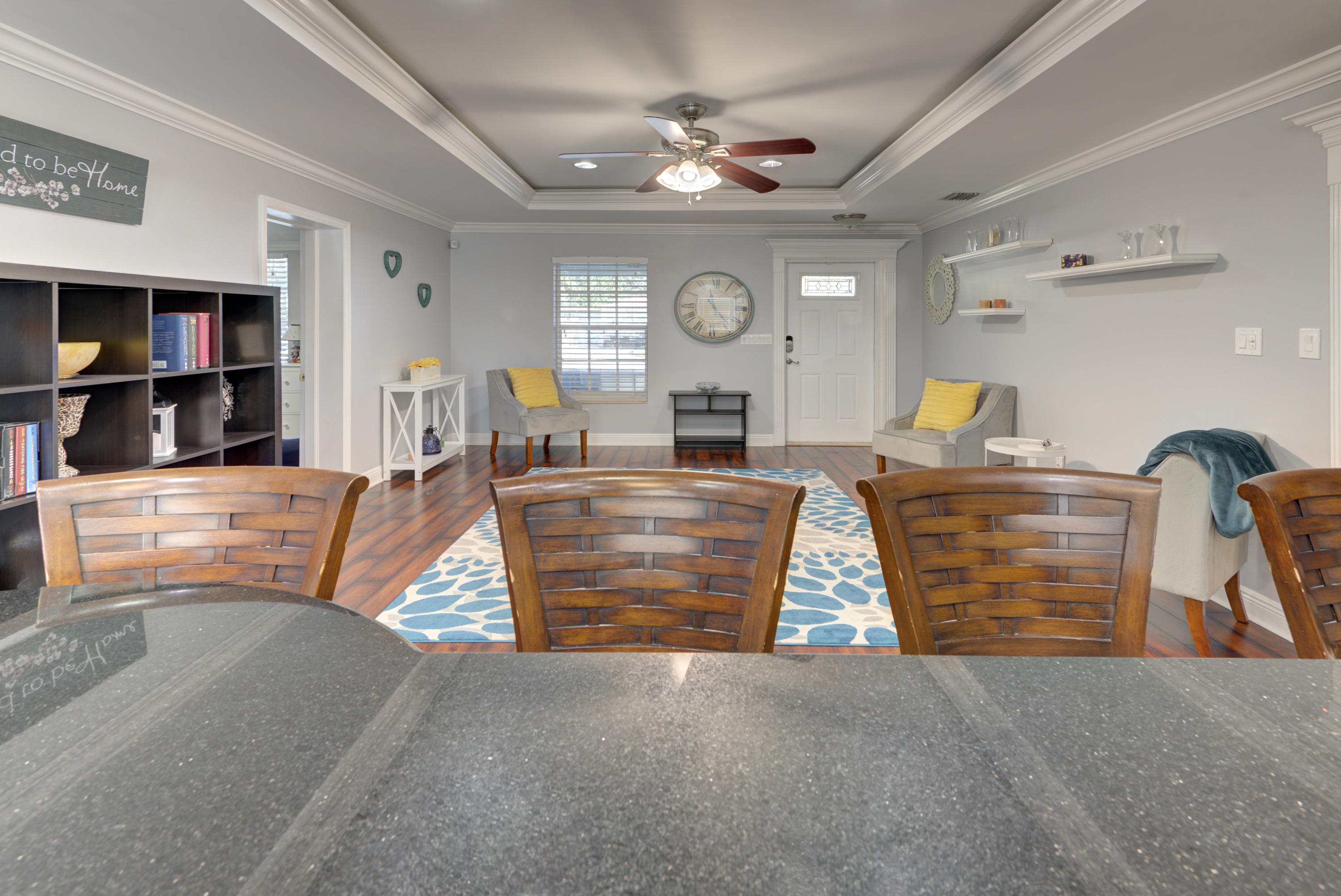 276 Northwest 7th Street Boca Raton, FL 33432 - Photo 7 of 28 a living room with furniture and a large window