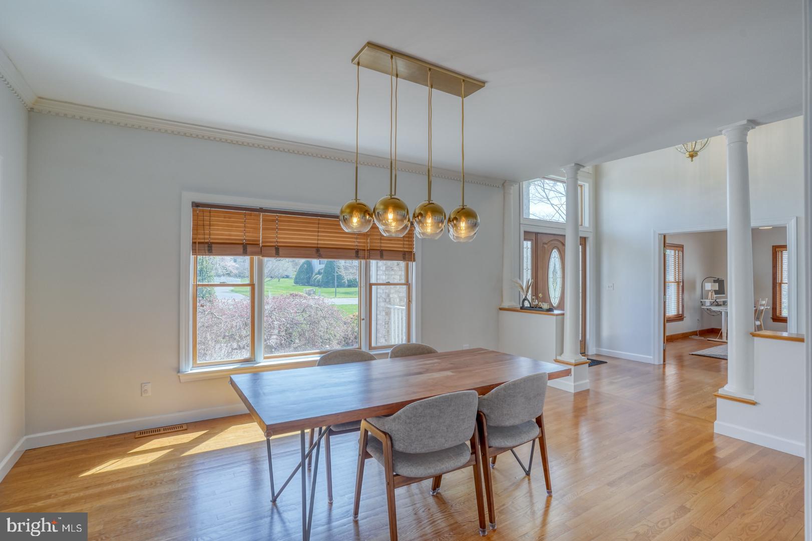 34 Chadwick Drive Dover, DE 19901 - Photo 17 of 59 a view of a dining room with furniture window and wooden floor