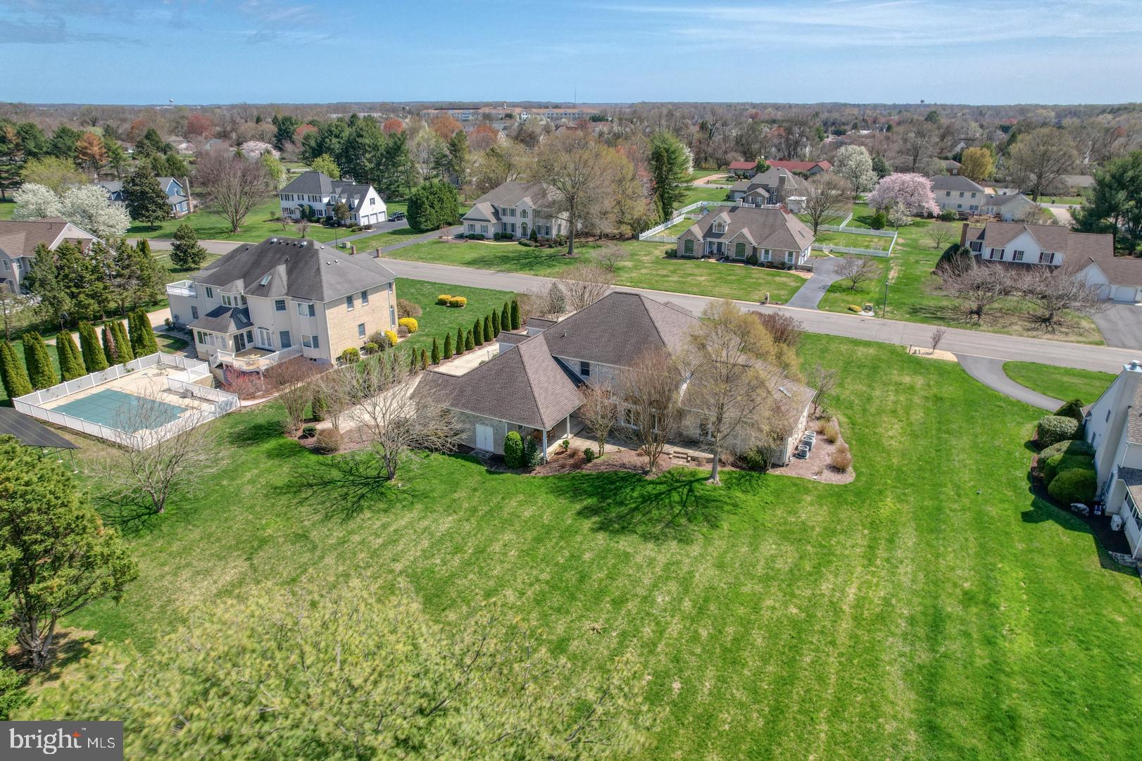 34 Chadwick Drive Dover, DE 19901 - Photo 6 of 59 an aerial view of a house with a garden and lake view