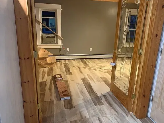 a view of a bathroom