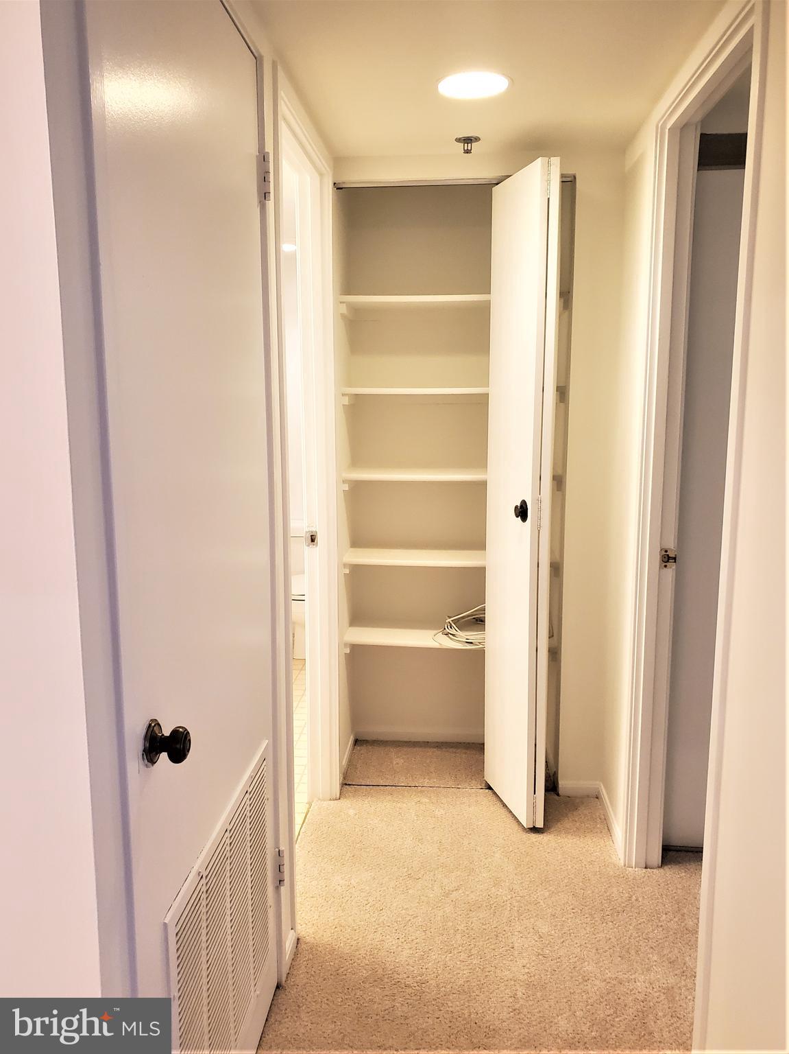 15100 Interlachen Drive, Unit 4516 Silver Spring, MD 20906 - Photo 16 of 28 Hall Linen Closet Adjacent to Bedroom