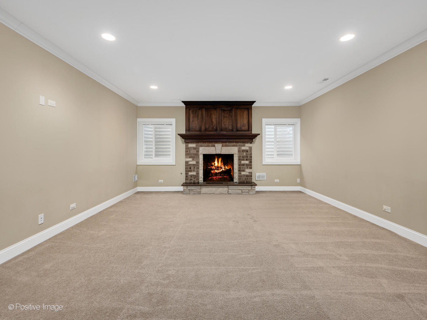 109 East Madison Street Elmhurst, IL 60126 - Photo 43 of 56 a view of an empty room with fire place and a window