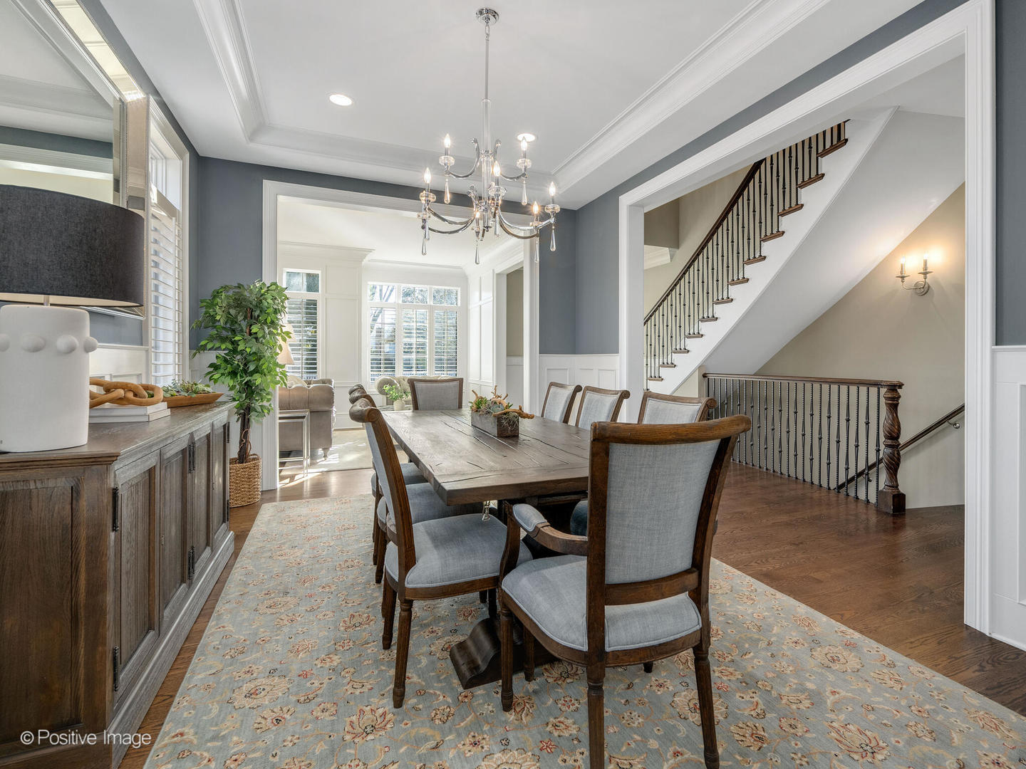 109 East Madison Street Elmhurst, IL 60126 - Photo 10 of 56 a view of a dining room with furniture window and wooden floor