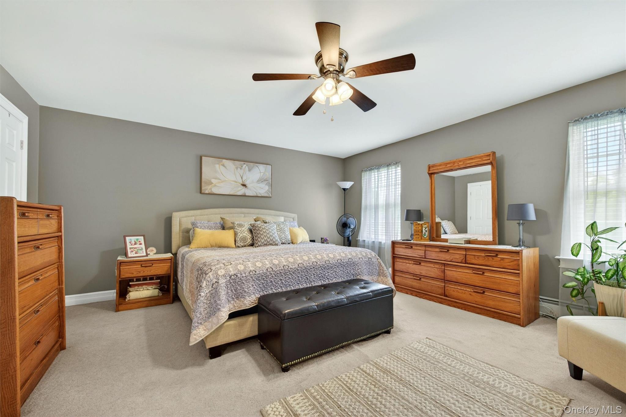 19 Pirog Road Pine Bush, NY 12566 - Photo 19 of 50 a spacious bedroom with a bed and a window