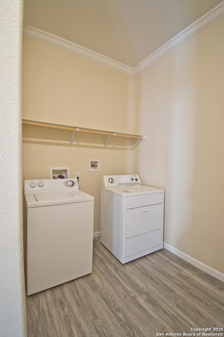108 Fawn Drive Spring Branch, TX 78070 - Photo 26 of 31 a utility room with dryer and washer