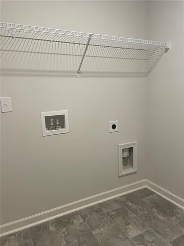 a view of a small space with window