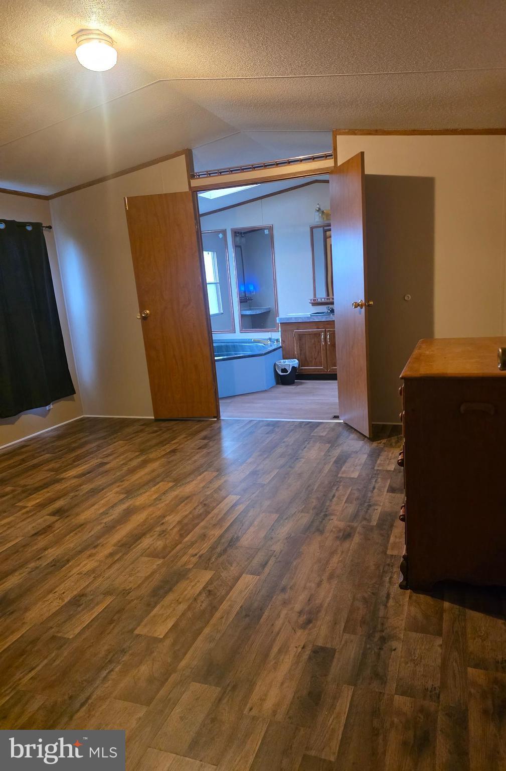 Master bath and bedroom