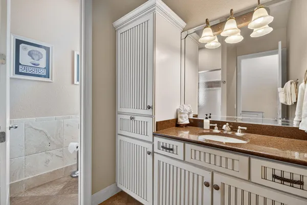 a view of a city with ocean view