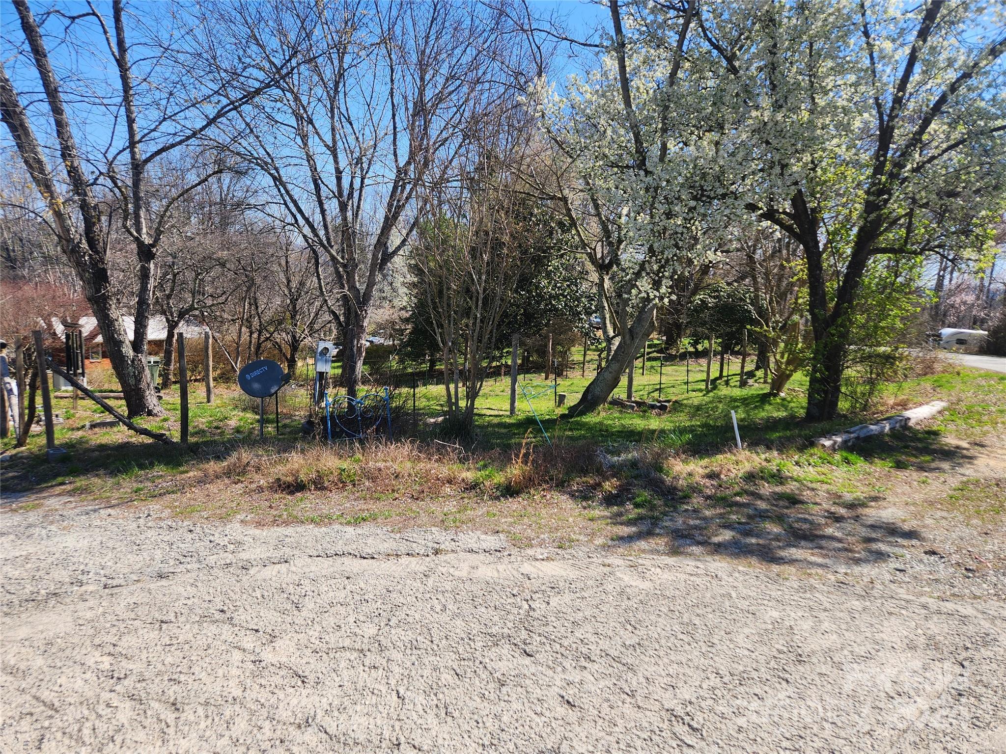 305 Deep Gap Loop Road Flat Rock, NC 28731 - Photo 2 of 7 a backyard of a house with a trees and slides