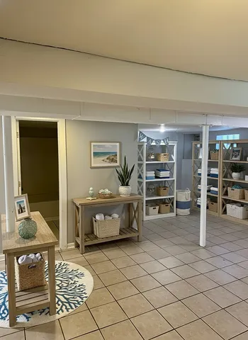 a view of empty room