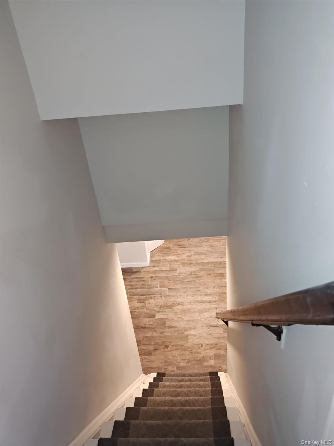 2354 North Wading River Road Wading River, NY 11792 - Photo 13 of 20 Stairs featuring baseboards