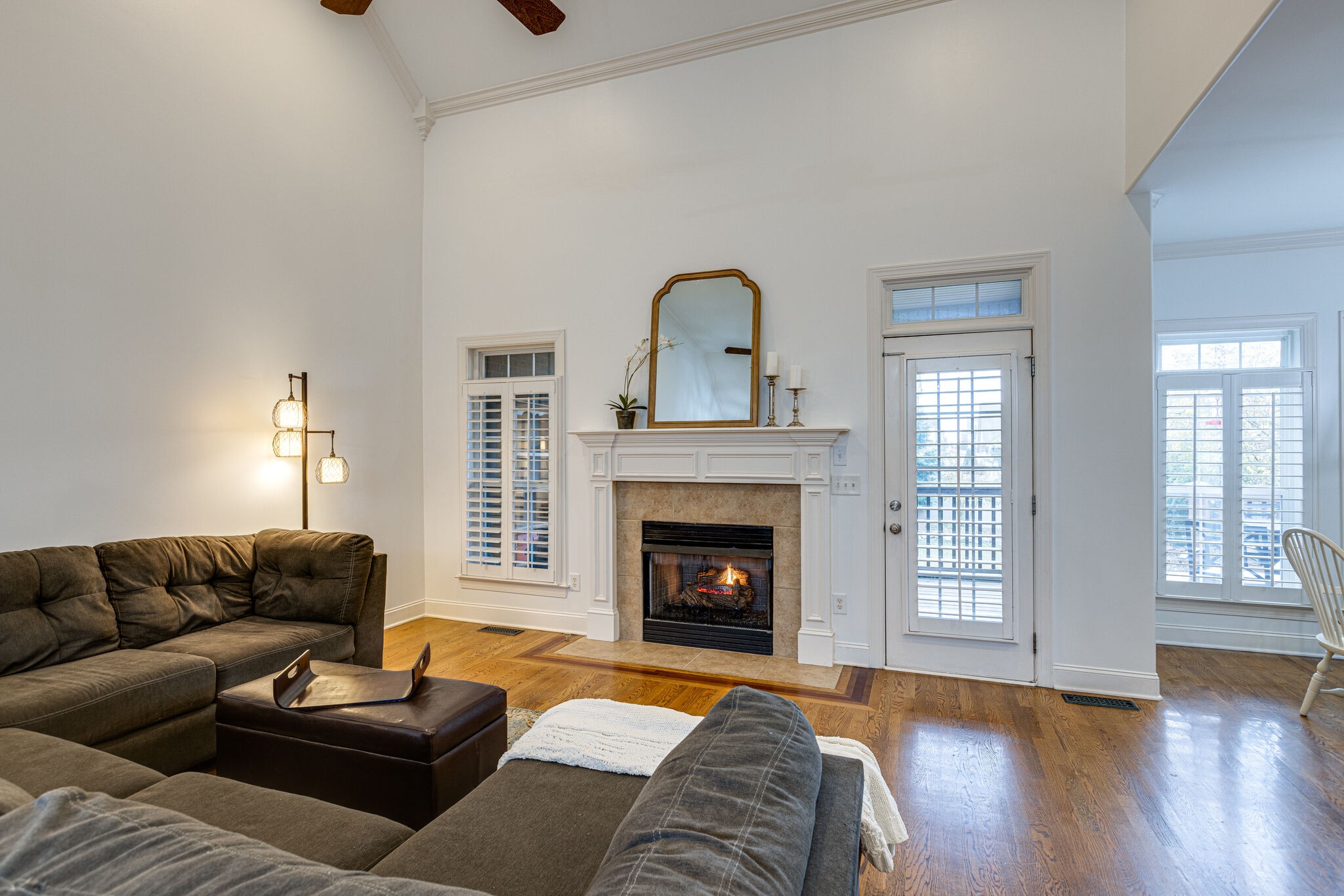 1213 White Rock Road Spring Hill, TN 37174 - Photo 11 of 50 a living room with furniture and a fireplace