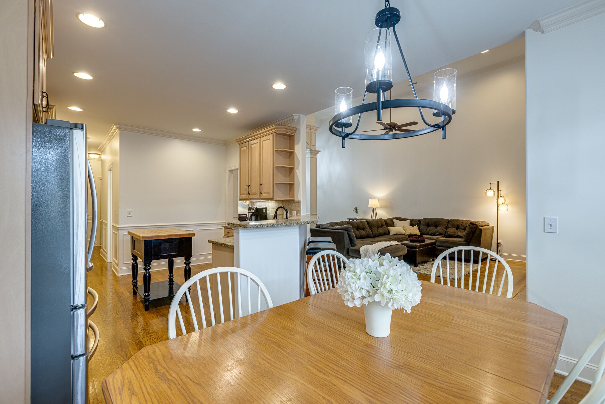 1213 White Rock Road Spring Hill, TN 37174 - Photo 17 of 50 a kitchen with a table and chairs