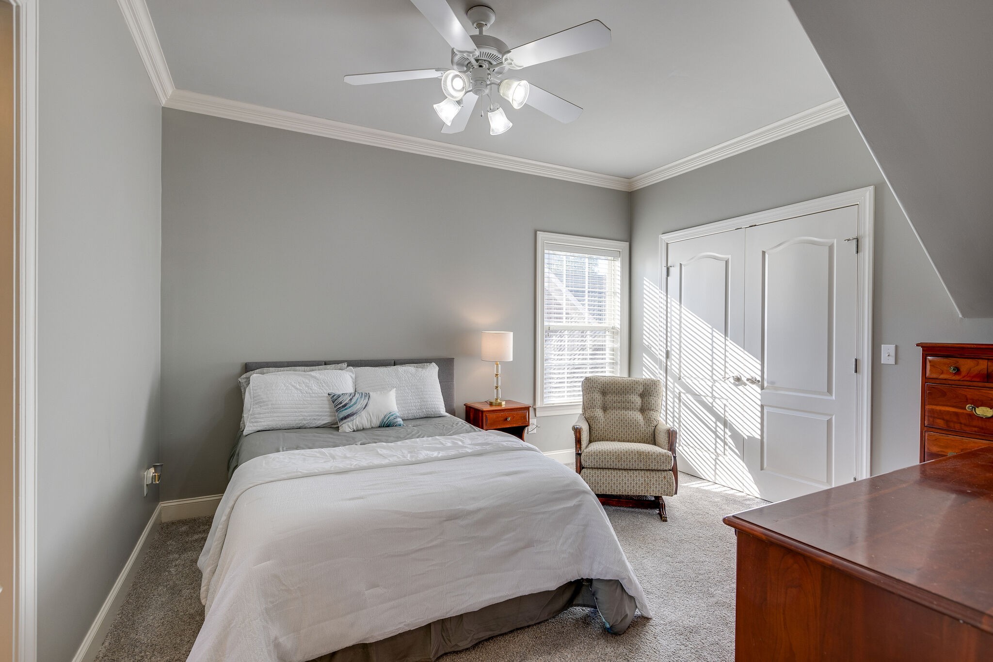 1213 White Rock Road Spring Hill, TN 37174 - Photo 32 of 50 a bedroom with a bed and a couch